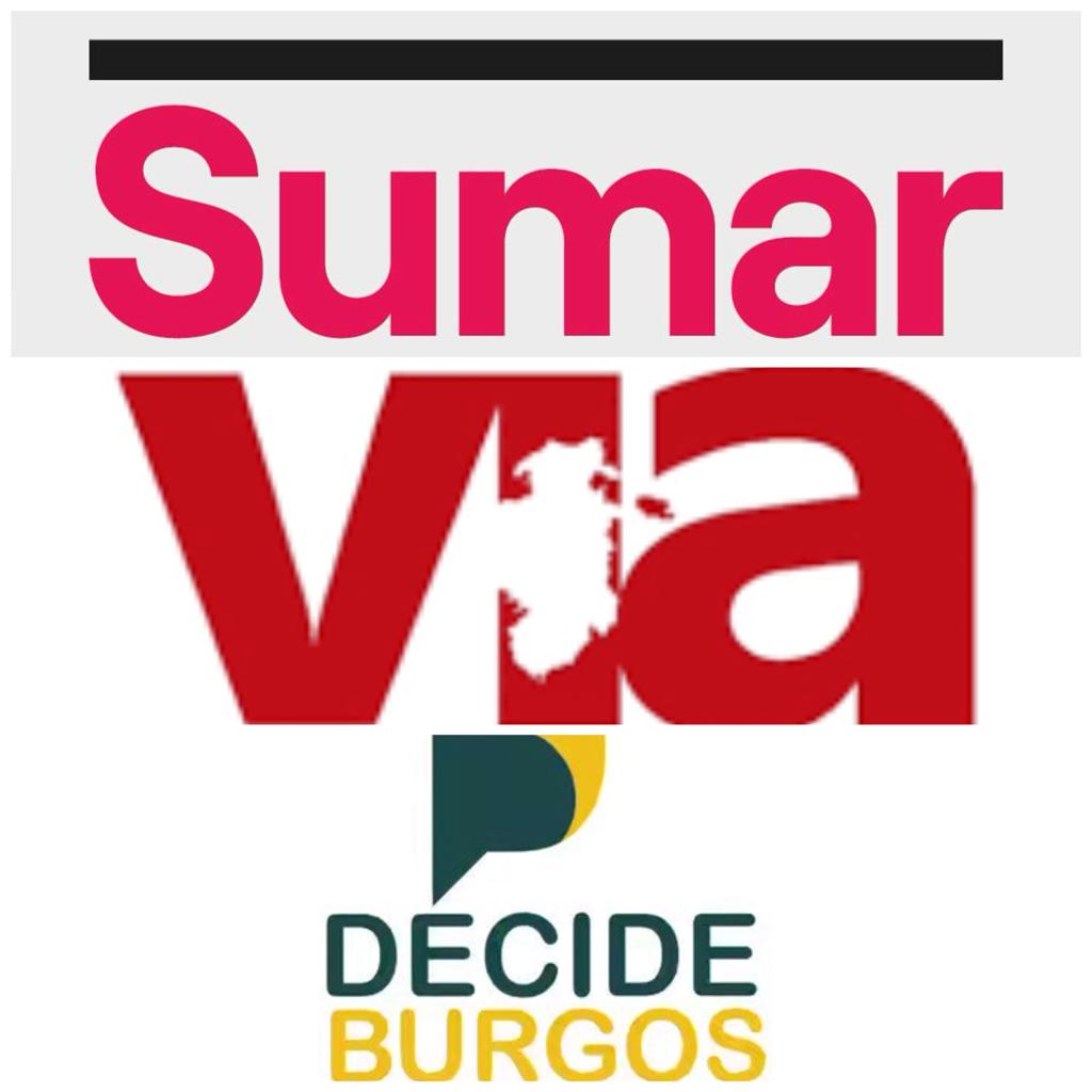 Sumar, Vía Burgalesa y Decide Burgos